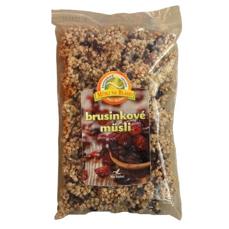 Brusinkové müsli 150 g Brusinkové müsli 150 g