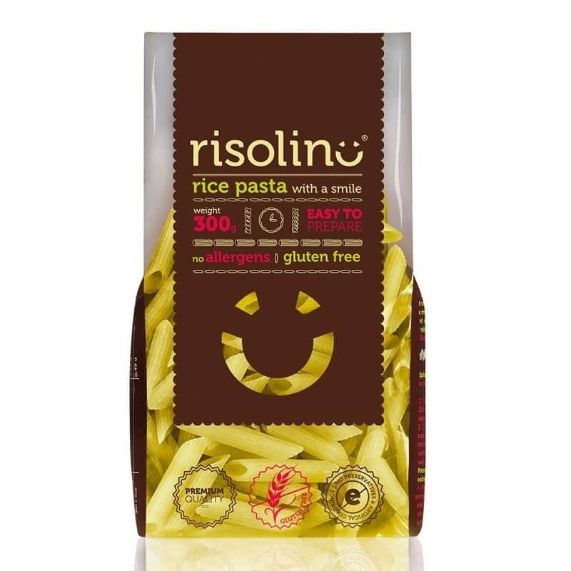 RISOLINO rýžové těstoviny penne 300 g