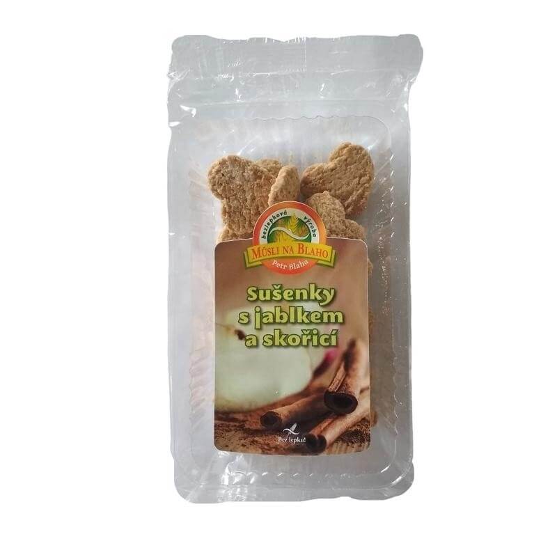 Sušenky s jablkem a skořicí 100 g Sušenky s jablkem a skořicí 100 g