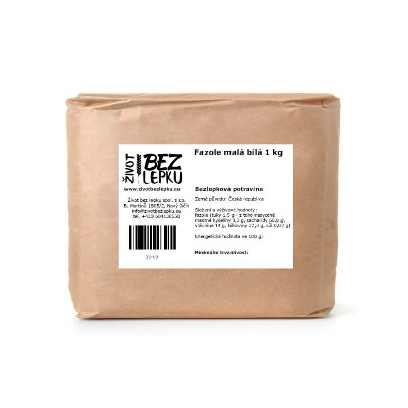 Fazuľa malá biela 1 kg Fazuľa malá biela 1 kg