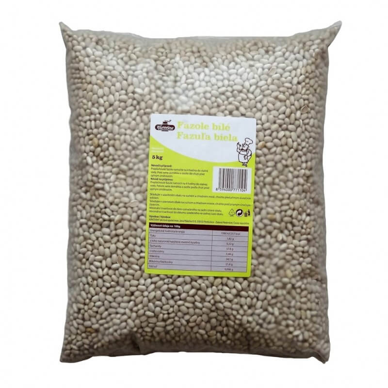 Fazole malá bílá 5 kg Fazole malá bílá 5 kg
