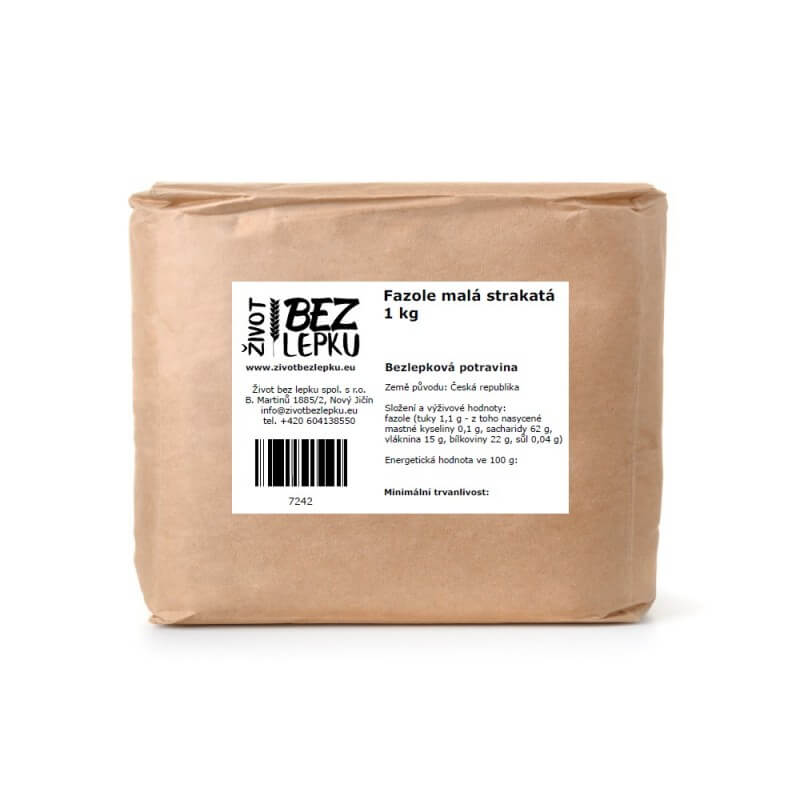 Fazuľa malá strakatá 1 kg Fazuľa malá strakatá 1 kg