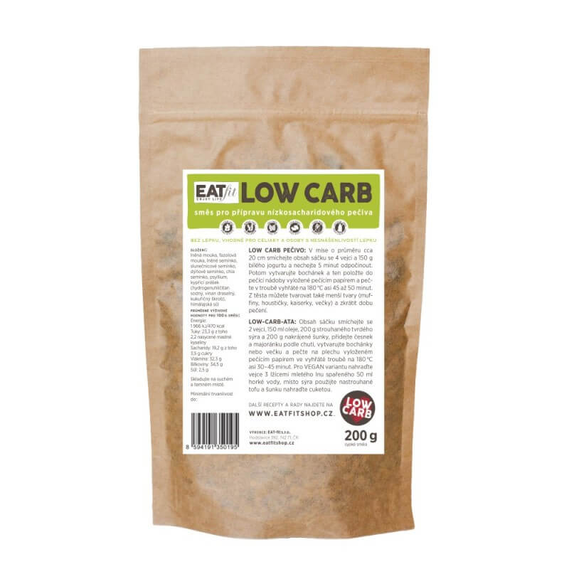 Eat-fit LOW CARB bezlepková směs 200 g