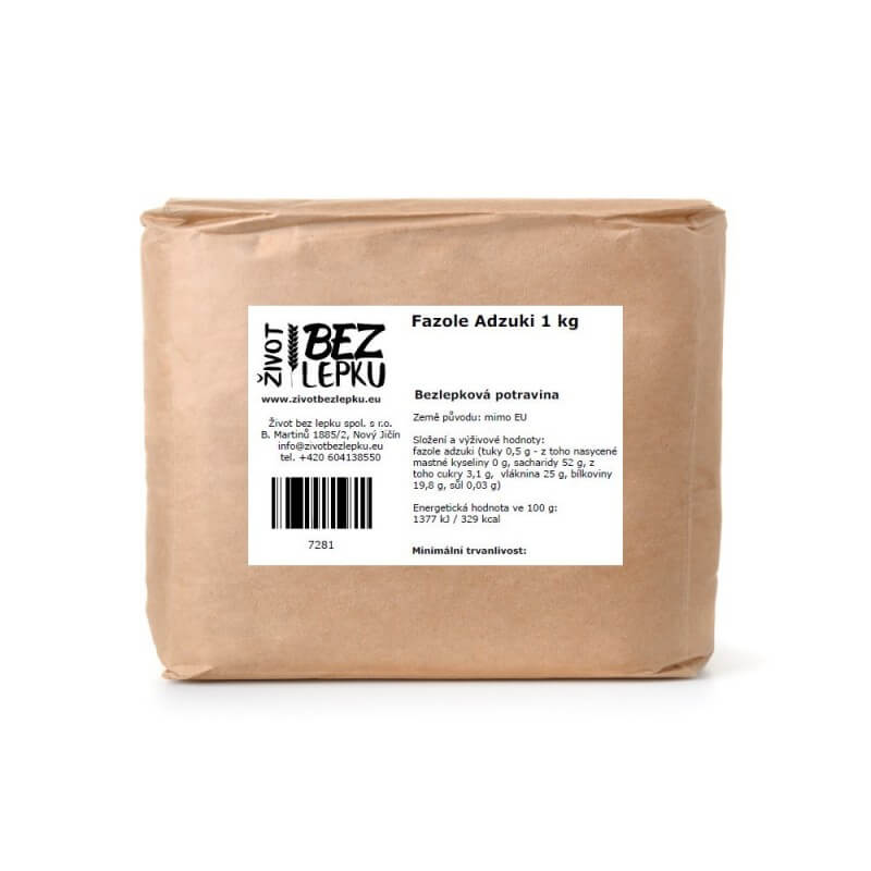 Fazuľa adzuki 1 kg Fazuľa adzuki 1 kg