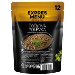Čočková polévka 2 porce EXPRES MENU 600 g