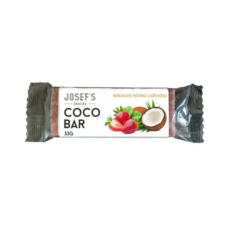 Kokosová tyčinka s jahodou 33 g