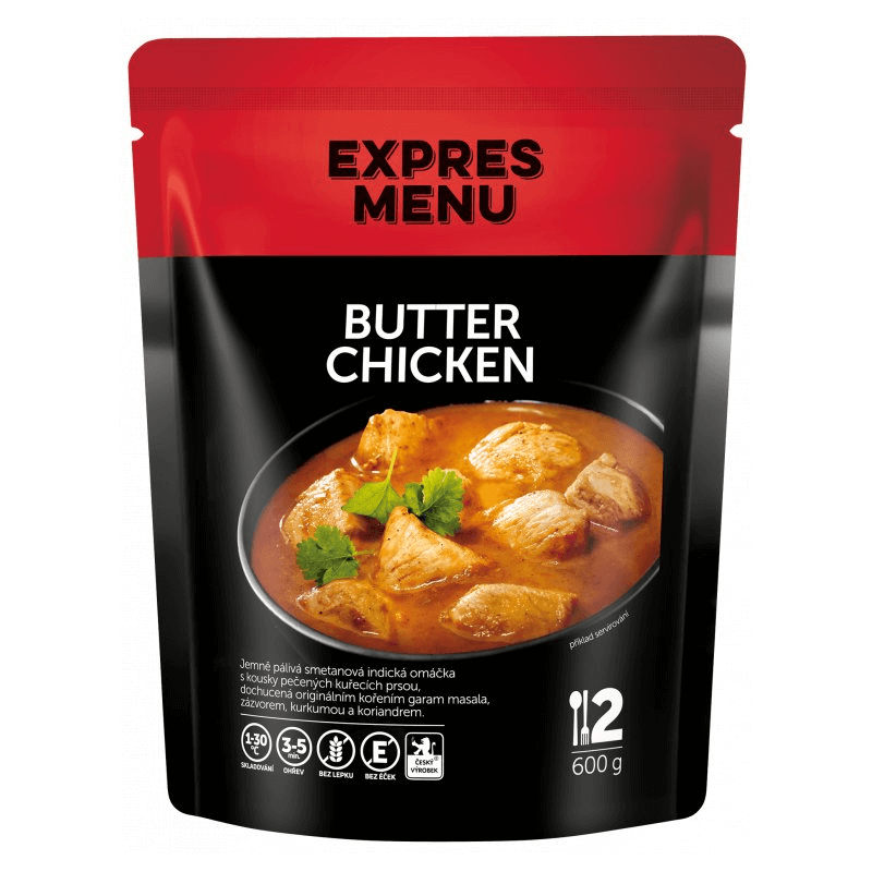 Butter chicken 2 porce EXPRES MENU 600 g