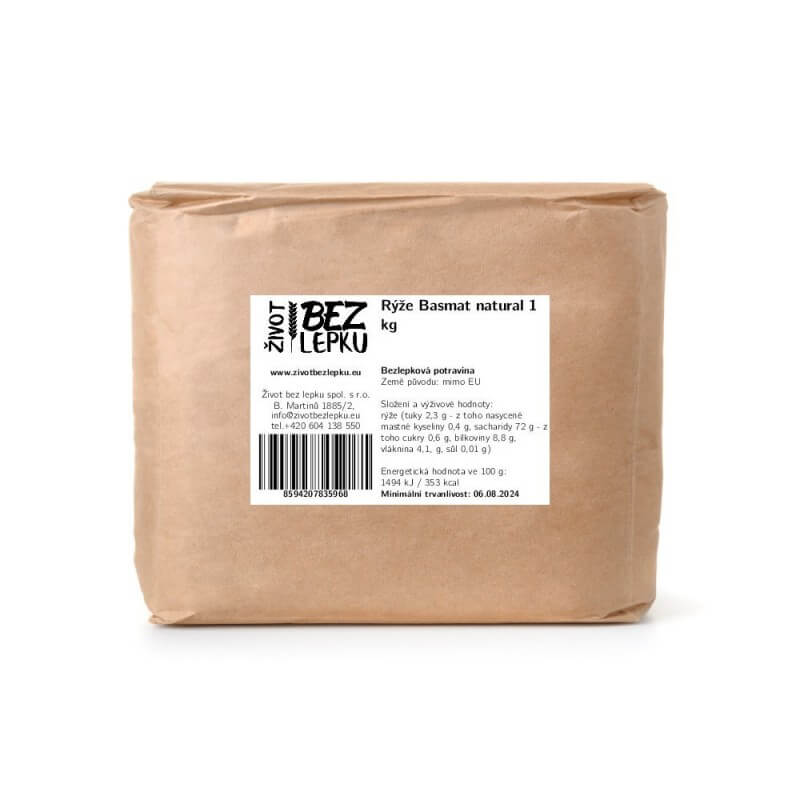 Rýže Basmati natural 1 kg