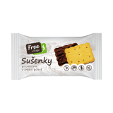 Sušenky polomáčené v tmavé polevě 80 g