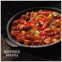 Chilli sin carne s tempehom 2 porcie EXPRES MENU 600 g