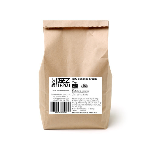 BIO pohanka kroupa 2 kg