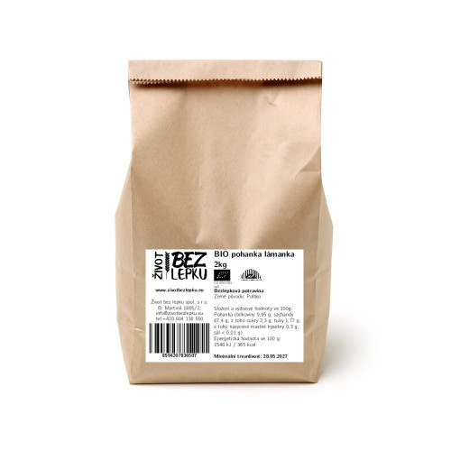 BIO Pohanka lámanka 2 kg