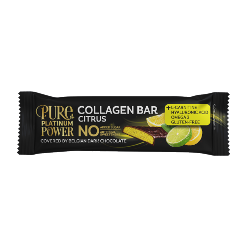 GoFit Pure Platinum tyčinka citrusová s kolagenem 30 g