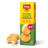 SCHÄR - bezlepkove sušenky Vanilla Creams bez cukru 125g