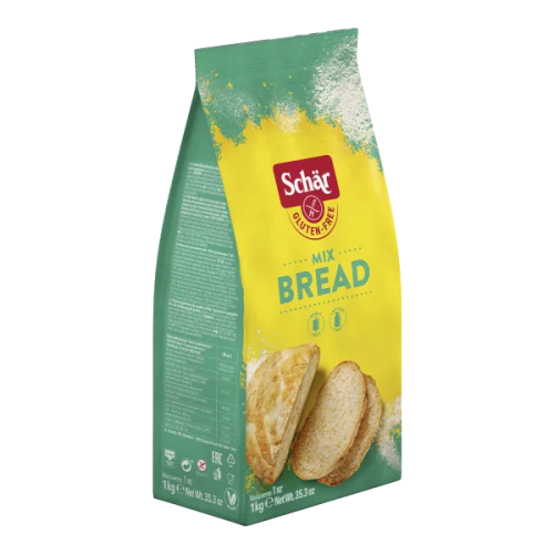 SCHÄR MIX B - bezlepková směs mouky na chléb a pečivo 1 kg
