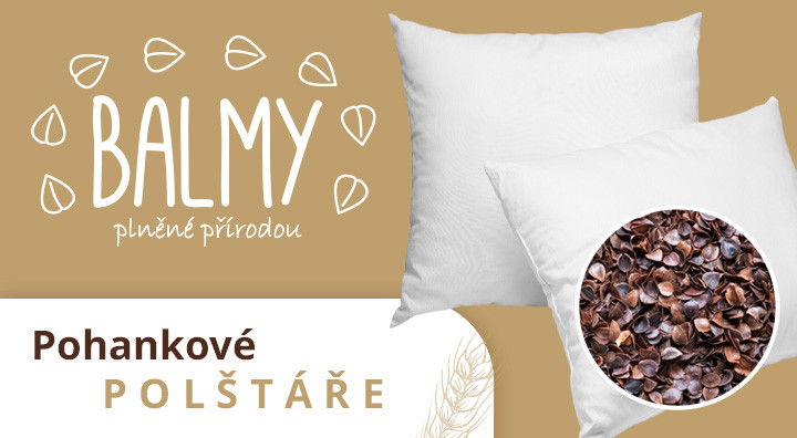 Pohánkové vankúše