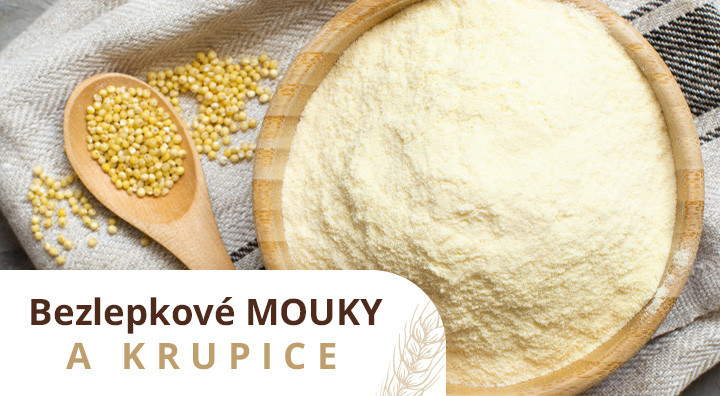 Bezlepkové múky a krupice